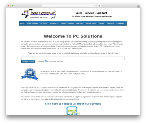 Responsive Pro WordPress theme - pcsolutions.co.im Responsive Pro WordPress theme - pcsolutions.co.im