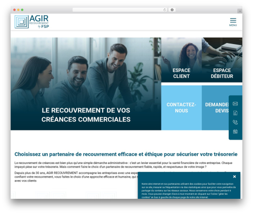 A3web actus une WordPress plugin - agir-recouvrement.com