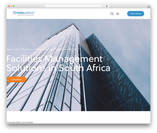 WordPress theme Spock - totalserve.co.za