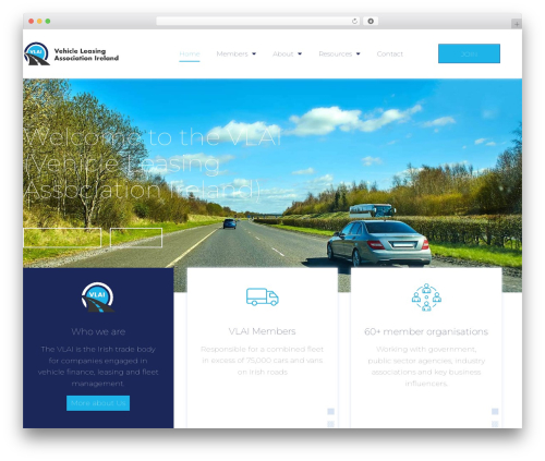 WordPress website theme Hello Elementor - vla.ie