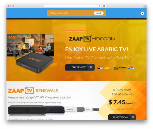 Gravitec net web push notifications WordPress plugin - zaaptv.com