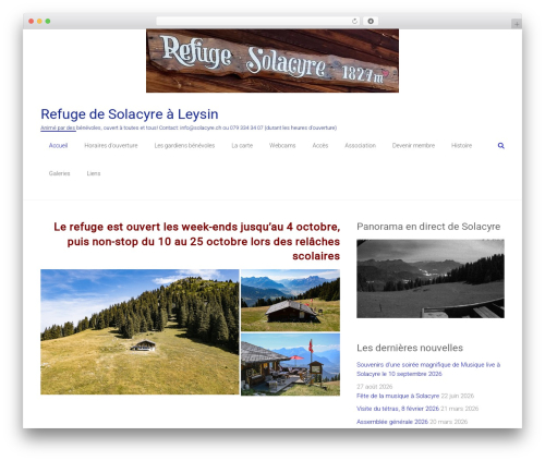 Gallery Manager (fancy-gallery) free WordPress plugin - solacyre.ch