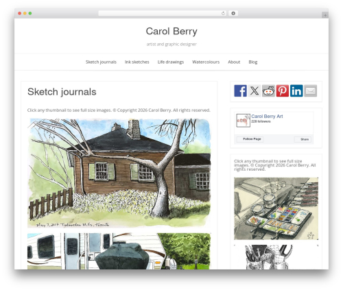 Base WP WordPress theme - carolberryartdesign.com