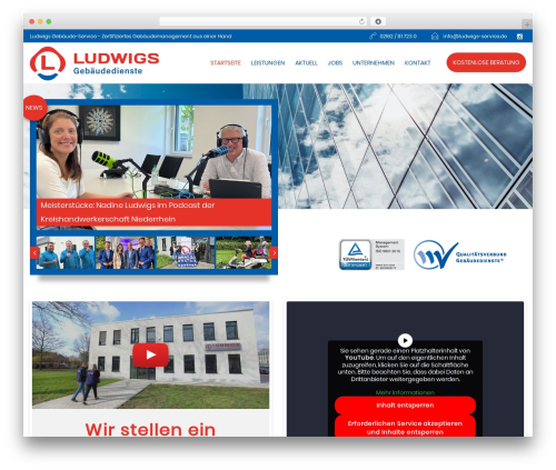 Composer WordPress theme - ludwigs-service.de