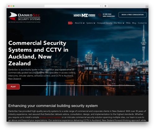 Dankosec WordPress theme - dankosec.co.nz