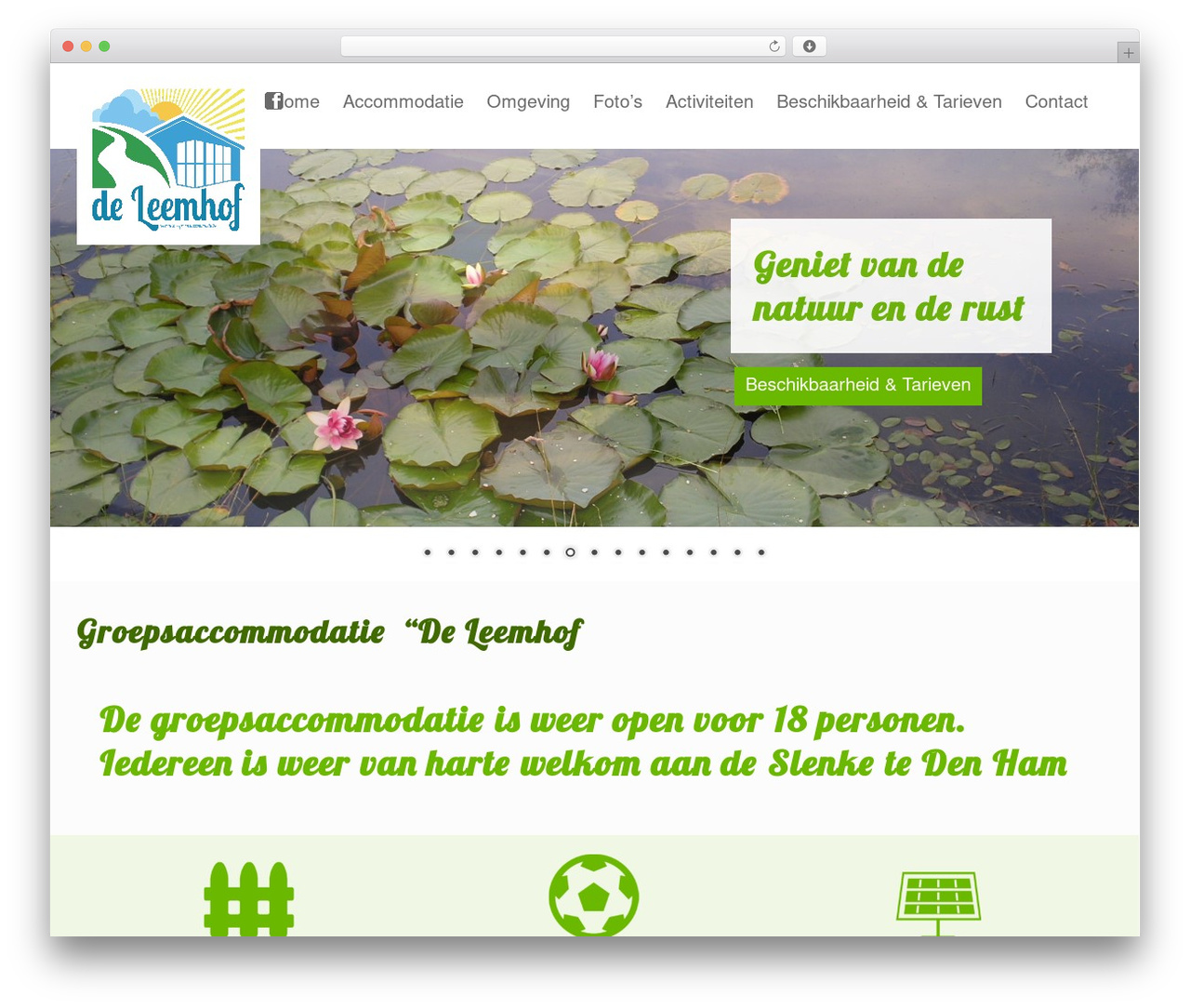 De Leemhof theme WordPress - deleemhof.nl