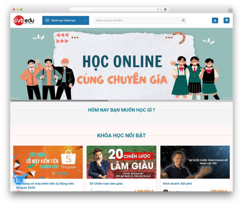 Flatsome WordPress theme - khoahoc7.mauthemewp.com