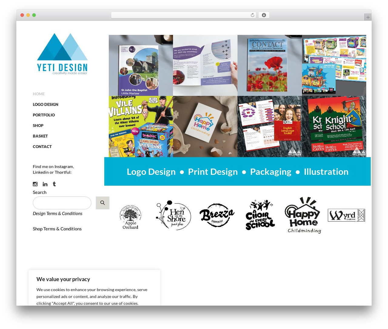 Illustrator WordPress theme - theyetis.com Illustrator WordPress theme - theyetis.com