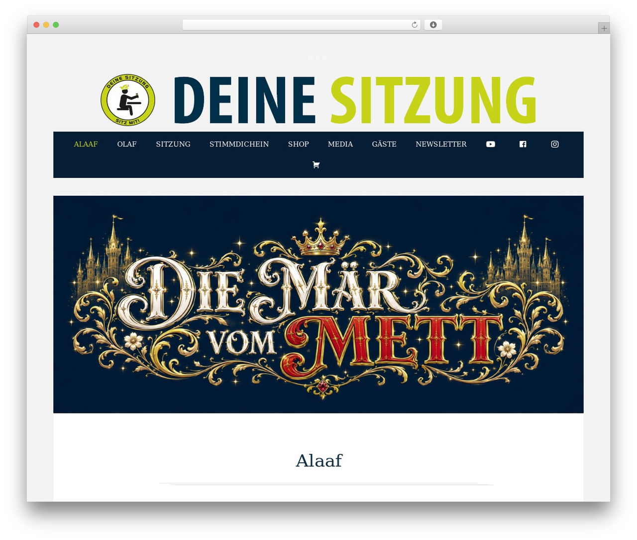 Perfetta theme WordPress - deine-sitzung.de