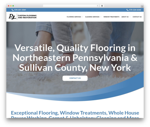 Reach Local WP theme - projanflooring.com