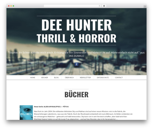 Teothemes page builder WordPress plugin - deehunter.de