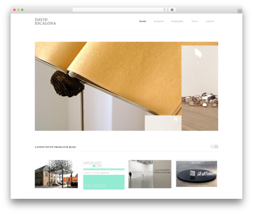 SmartStart WP - Responsive HTML5 Theme WordPress theme - davidescalona.com