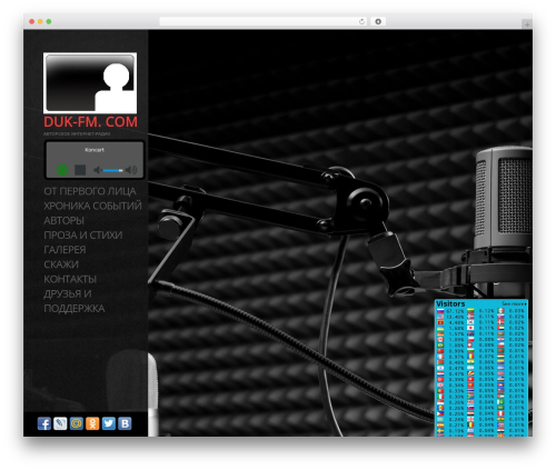 Theme Name WordPress website theme - duk-fm.com