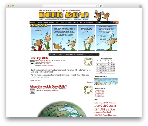 Theme WordPress Easel - deerboy.net