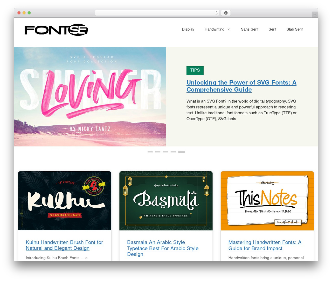 Theme WordPress GeneratePress - fontse.com