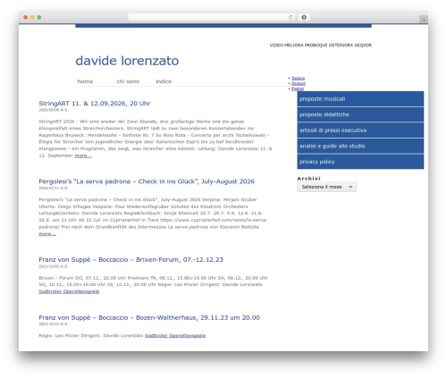 Qtranslate xt 3.16.1 WordPress plugin - davidelorenzato.it