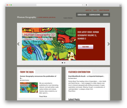 WordPress theme Custom Theme - hugeog.com