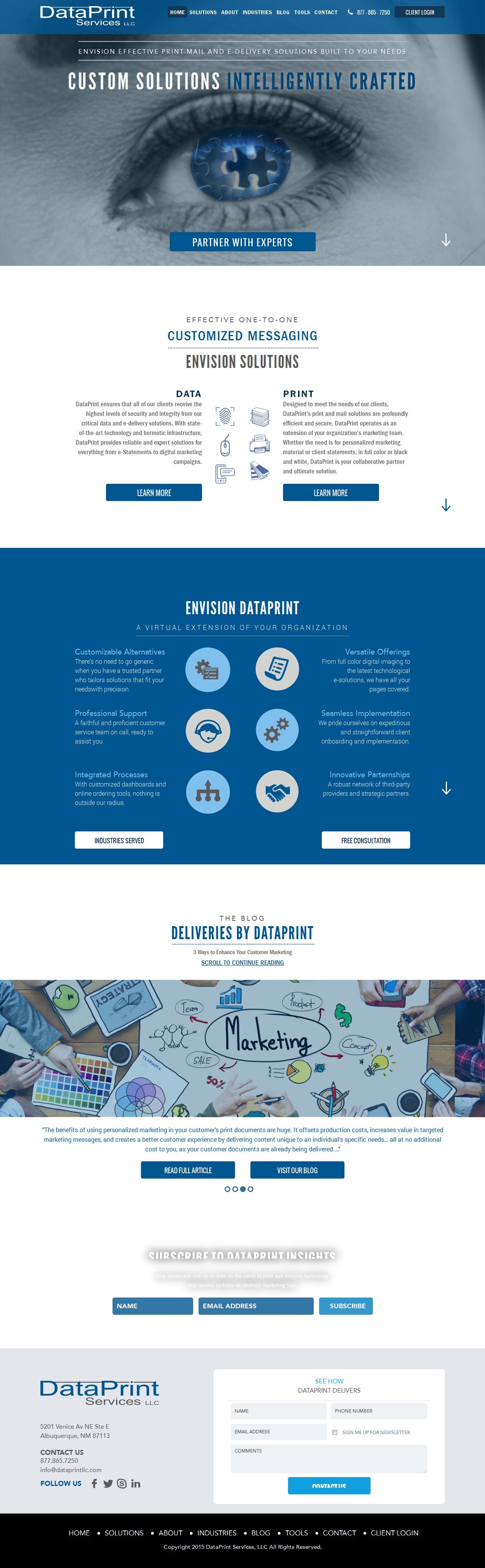 WordPress theme DataPrint WordPress theme DataPrint