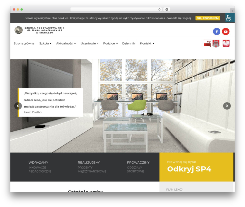 WordPress theme Ed School - sp4sieradz.pl