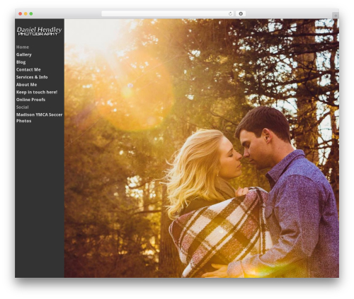 WordPress theme Trail - danielhendley.com