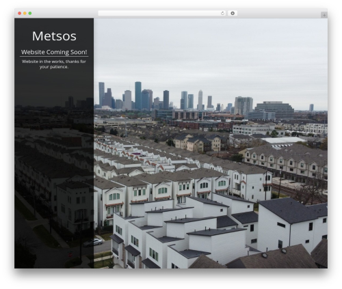 WordPress theme Umami - metsos.com