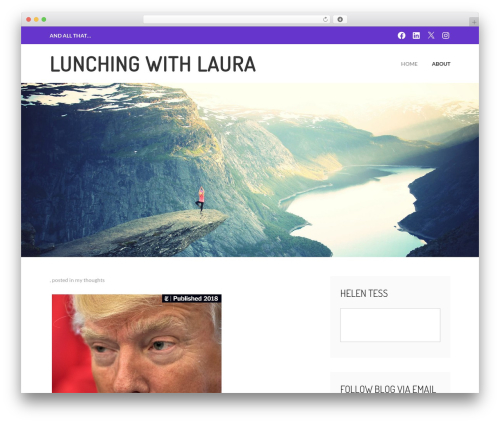 Custom Fonts (custom-fonts) free WordPress plugin - lunchingwithlaura.com