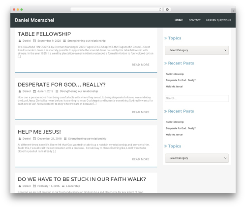 WpF ultraResponsive free WordPress theme - danielmoerschel.com WpF ultraResponsive free WordPress theme - danielmoerschel.com