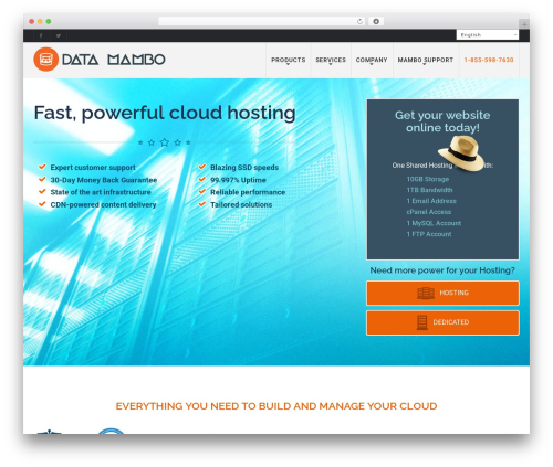 ALASKA WordPress theme - datamambo.com