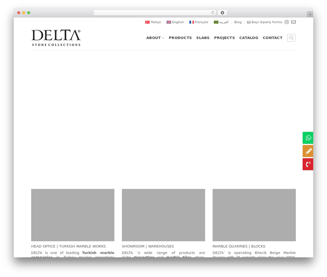 Flatsome WordPress theme design - deltamarble.com Flatsome WordPress theme design - deltamarble.com