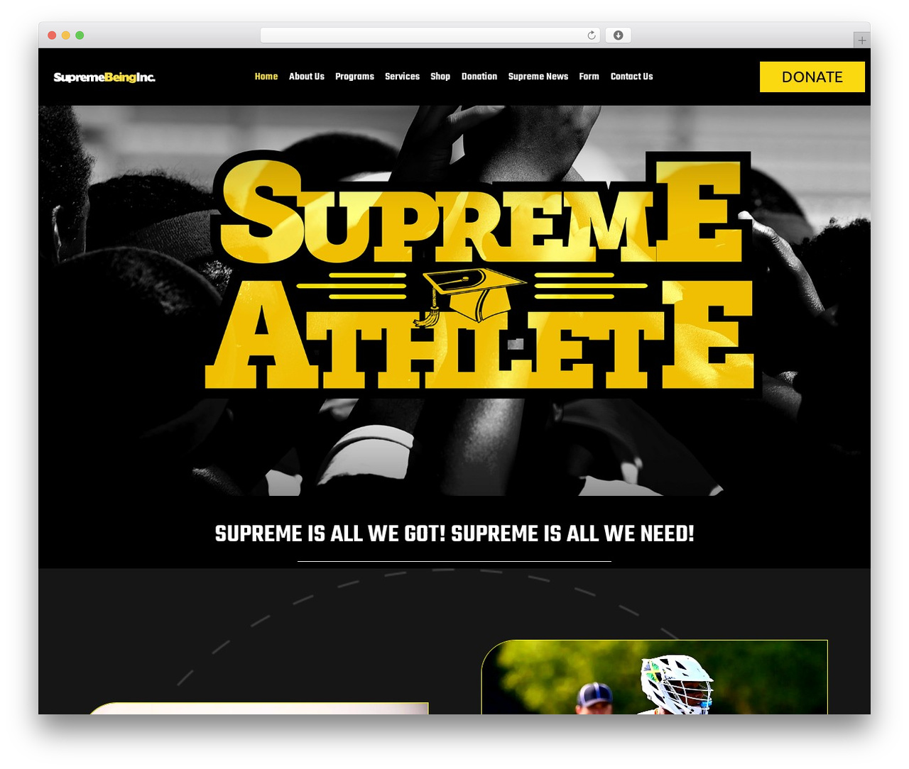 Hello Elementor WordPress theme - supremebeinginc.com