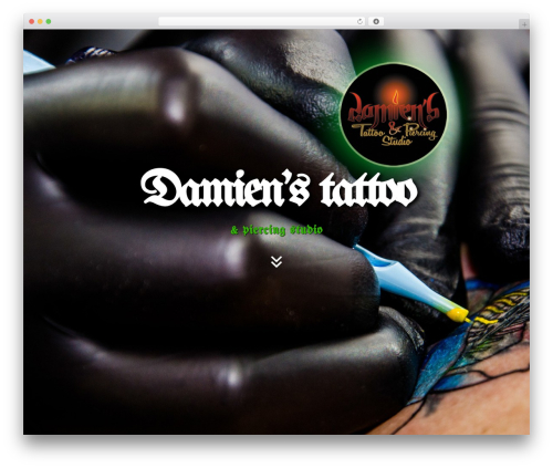 Inkd. theme WordPress - damiens-tattoo.com