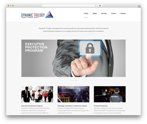 Murmur WordPress theme - dynamictrilogy.com