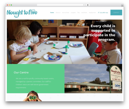 Nought to Five Theme theme WordPress - noughttofive.com.au