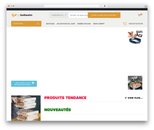 Shopwise WordPress ecommerce theme - godealin.com