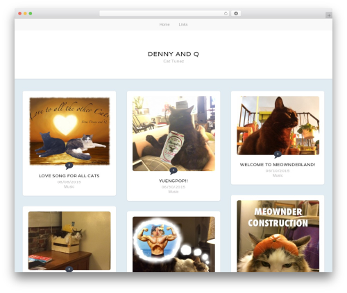 Stacker Lite theme WordPress free - dennyandq.com