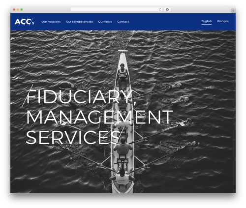 Starter WordPress theme - accs-sa.com