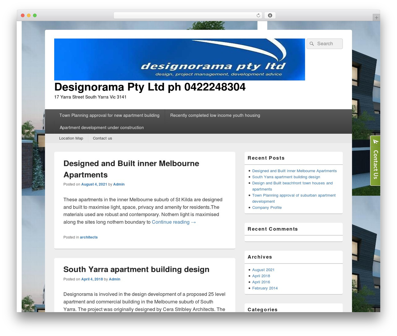 Theme WordPress Catch Box - designorama.org
