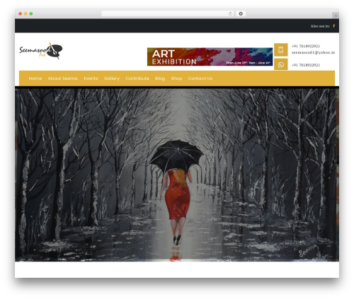 Theme WordPress Maxmuseum - seemasoodart.com