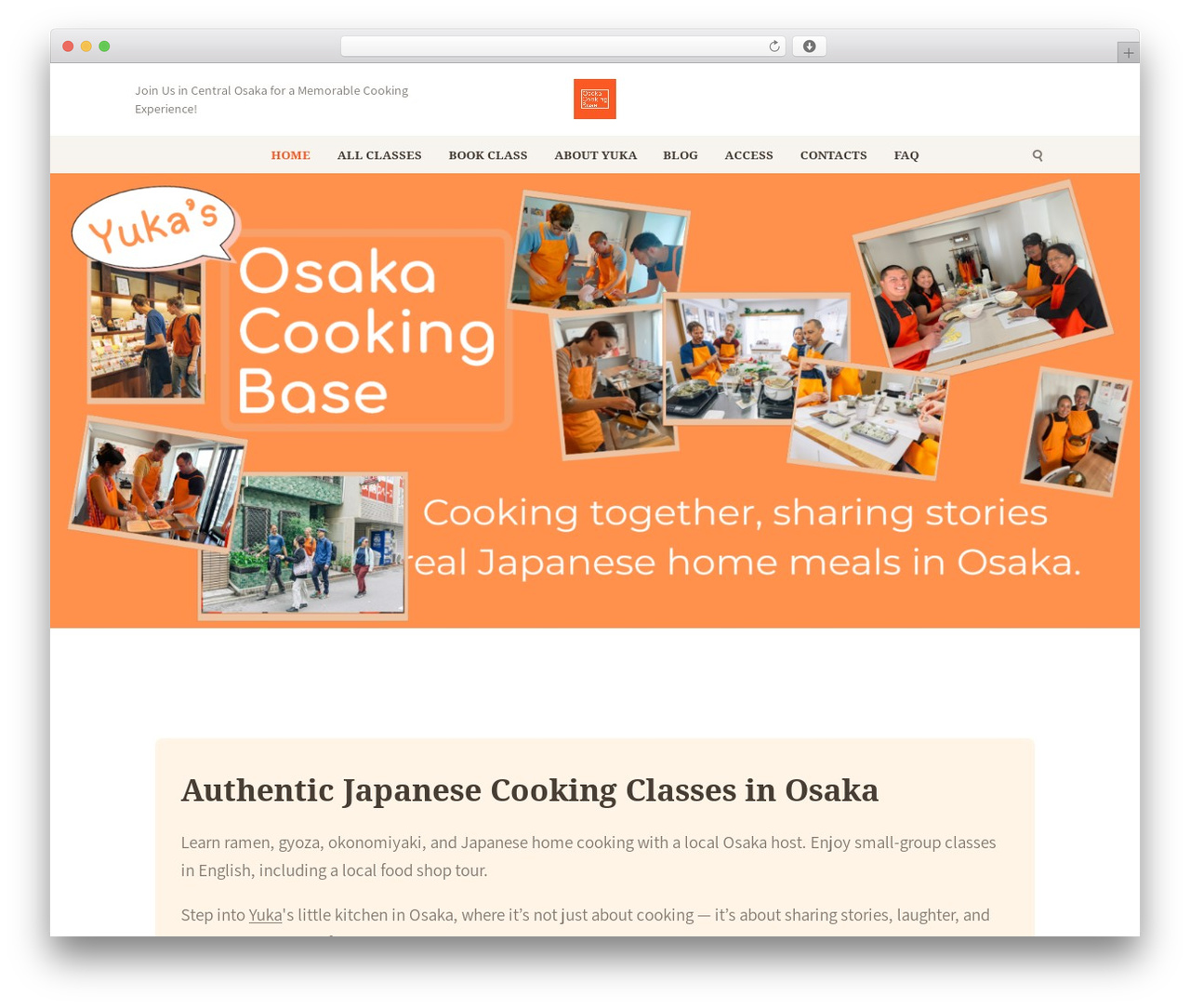 Theme WordPress Basil - osakacookingbase.com Theme WordPress Basil - osakacookingbase.com