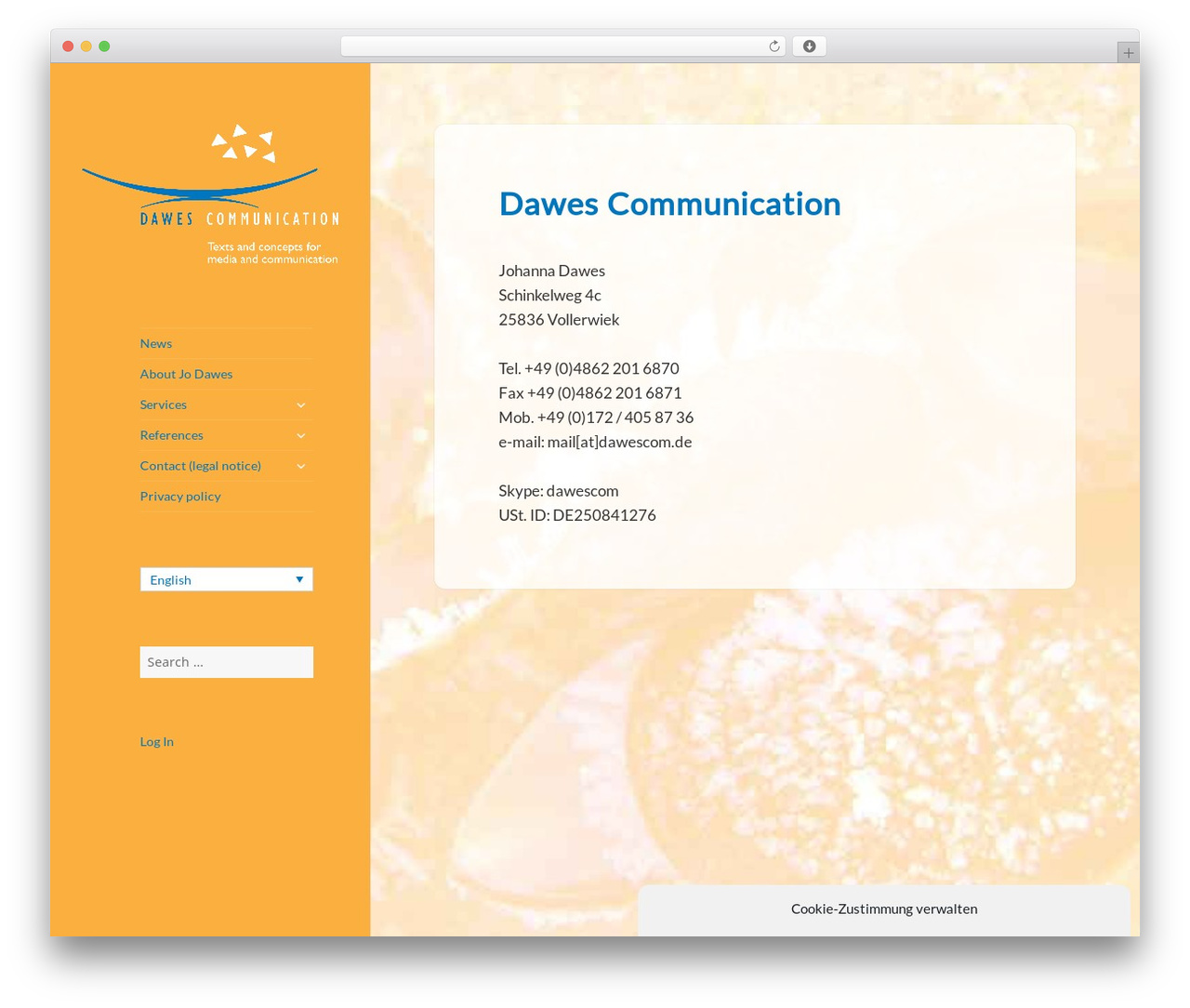 Theme WordPress dawes15 - dawescom.de Theme WordPress dawes15 - dawescom.de