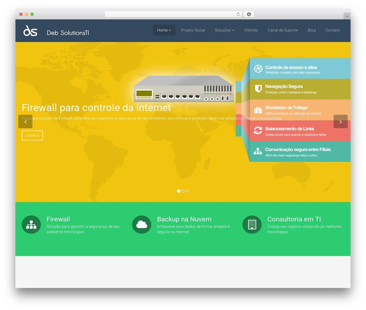 Theme WordPress Flat Theme - debsolutionsti.com Theme WordPress Flat Theme - debsolutionsti.com