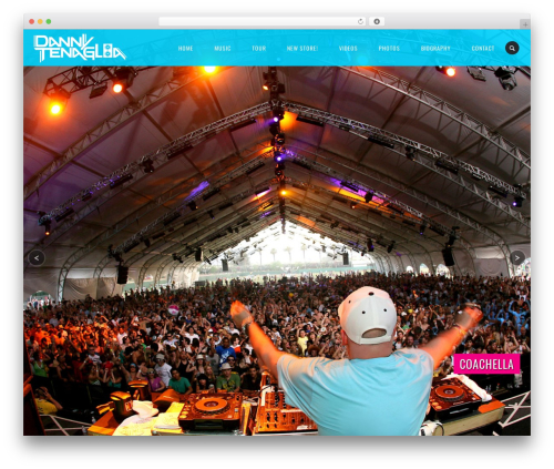 WordPress theme Danny Tenaglia - dannytenaglia.com