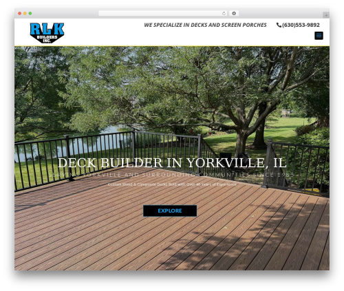 WordPress theme Divi - rlkbuilders.com