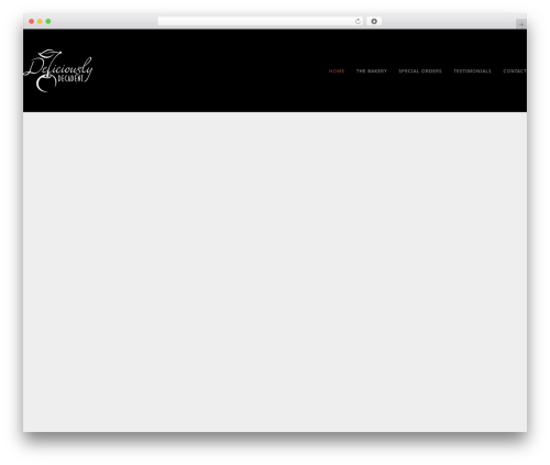WordPress theme Wynn - deliciously-decadent.com