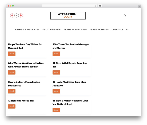 Simple pin it for pinterest WordPress plugin - attractiondiary.com