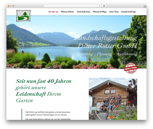 WordPress theme Canvas Child - rotterschliersee.de