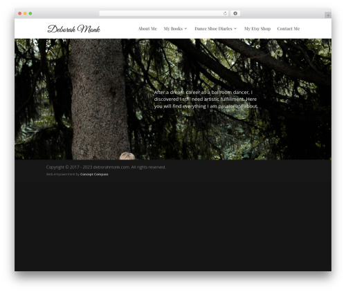 WordPress theme Divi - deborahmonk.com