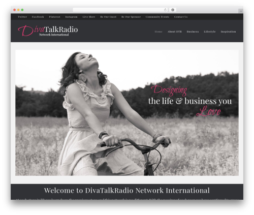 WordPress theme Epik - divatalkradio.com