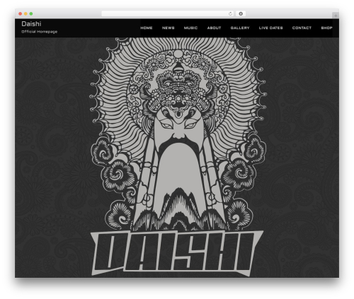 WordPress theme Onetone Pro - daishi.at