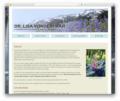 Basic theme WordPress free - drvonderhaar.com